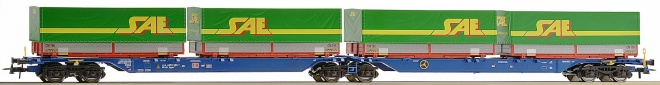 articulated flat car loaded with swap bodies SAE<br /><a href='images/pictures/Roco/225951.jpg' target='_blank'>Full size image</a>